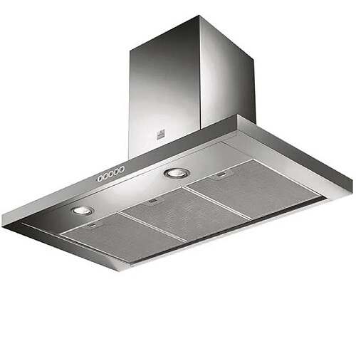 Hotte décorative 90cm 66db 700m3/h inox - 6850896 - ROBLIN