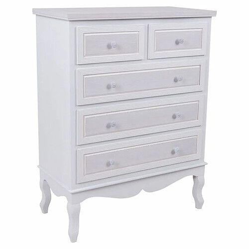 Commode Alexandra House Living Blanc Bois MDF 40 x 105 x 80 cm