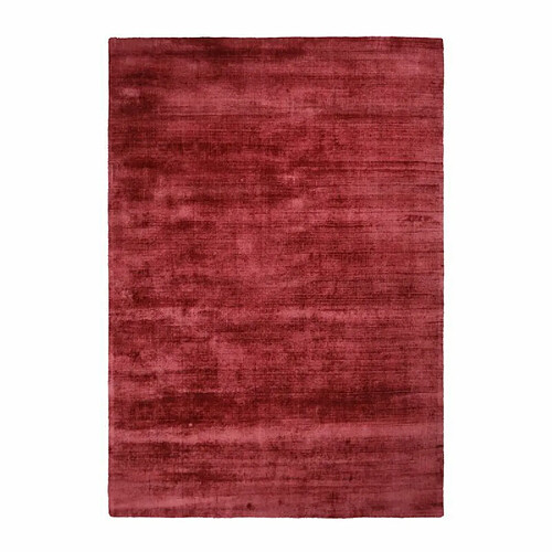 Paris Prix Tapis à Poils Courts Fait Main Luxury I Rouge 120 x 170 cm