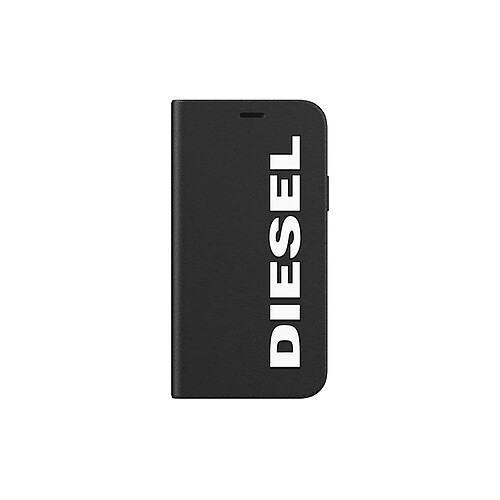 Diesel Étui Folio pour iPhone 11 Pro Gamme Booklet avec Emplacements des Cartes en TPU Noir