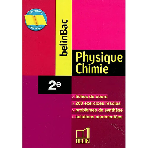 BelinBac physique-chimie 2de · Occasion