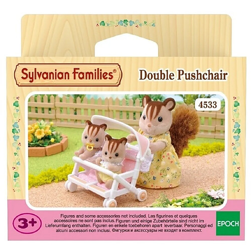 4533 Sylvanian Families Poussette Double