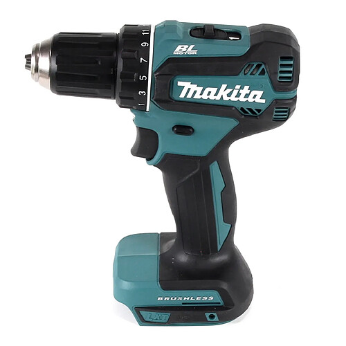 Makita DDF 485 T1J 18 V Li-Ion Perceuse visseuse sans fil Brushless 13 mm + Coffret MakPac + 1 x Batterie 5,0 Ah - sans Chargeur