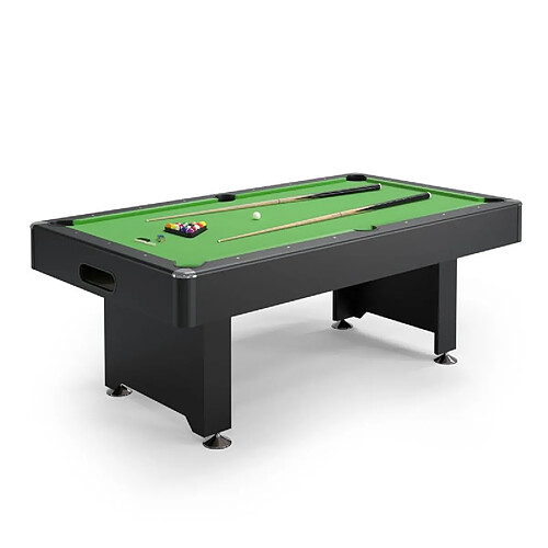 SOKKER Billard américain ARMSTRONG 212 x 118 x 86 cm - Retour de boules automatique et Accessoires inclus