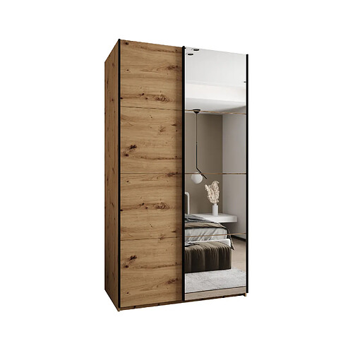 Abiks Meble Armoire à portes battantes Lux 3 245,5/140/64 2 portes