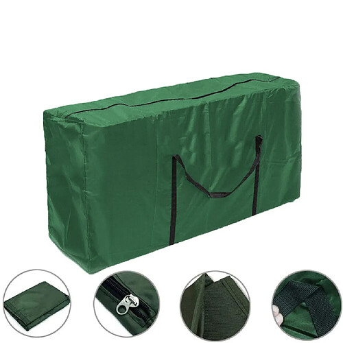 Universal Sac de rangement pour arbre de Noël Sac de rangement écrasant imperméable à la poussière Protection des couvertures Vêtements Meubles Coussins Zip