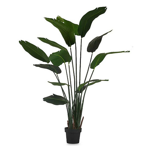 Ibergarden Plante décorative Oiseau de Paradis Vert Plastique (130 x 160 x 130 cm)