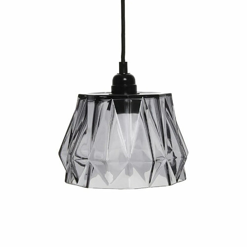 Paris Prix Lampe Suspension en Verre Aurea 19cm Gris