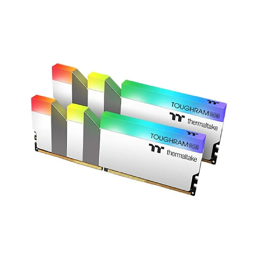 Thermaltake TOUGHRAM RGB Mémoire RAM 16Go (2x8Go) DDR4 4000MHz CL19 Blanc