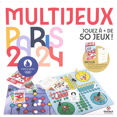 MULTIJEUX JO PARIS 2024 FRANCE CARTES BRE100402950001