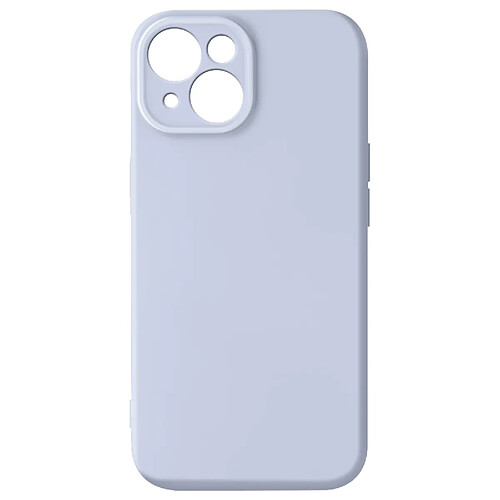 Avizar Coque Silicone pour iPhone 15 Caméra Protégée Soft Touch Série Sweet Lavande