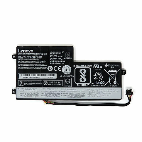 Batterie interne pour Lenovo Thinkpad T460 · Reconditionné