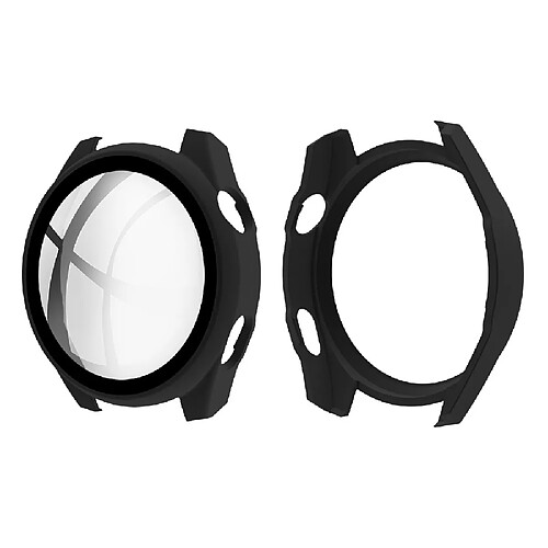 Coque en TPU anti-scratch, caoutchouté, noir pour votre Huawei Watch 3 Pro 48mm