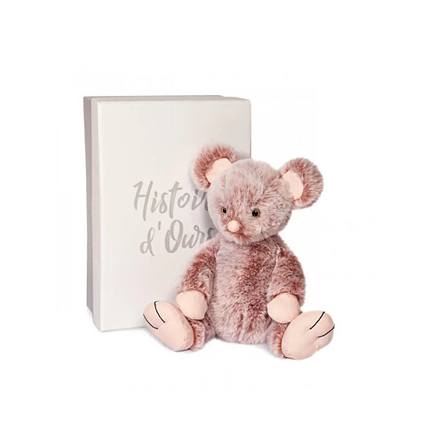 Histoire d'ours - LILY LA SOURIS ROSE - 17cm en boîte carton