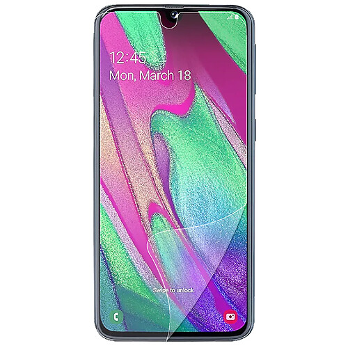 Film ecran avant de protection en hydrogel souple pour Samsung Galaxy A40 SM-A405F 5.9" - VISIODIRECT -