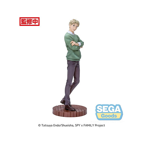 Sega Spy x Family - Statuette Luminasta Loid Forger Season 1 Cours 2 ED Coordination Ver. 22 cm