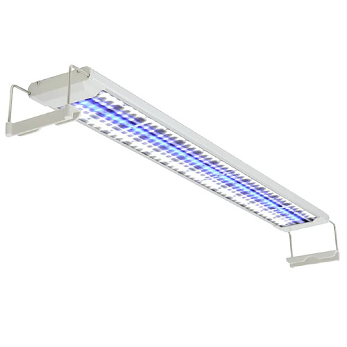 vidaXL Lampe à LED pour aquarium 80-90 cm aluminium IP67