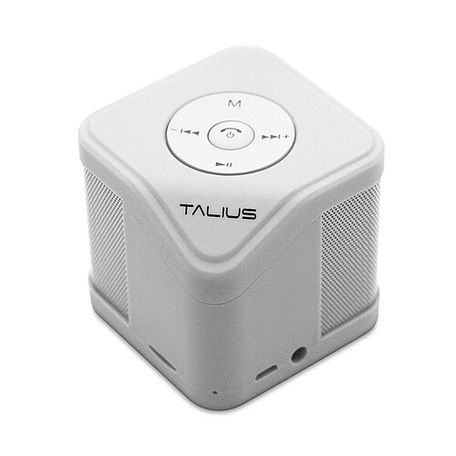 Talius Technology Haut-parleurs bluetooth Talius Cube 3W Blanc 3 W