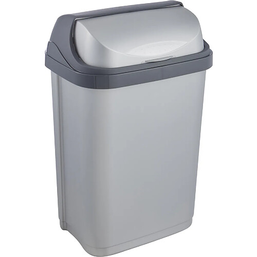 keeeper Poubelle 'rasmus', 10 litres, argent ()