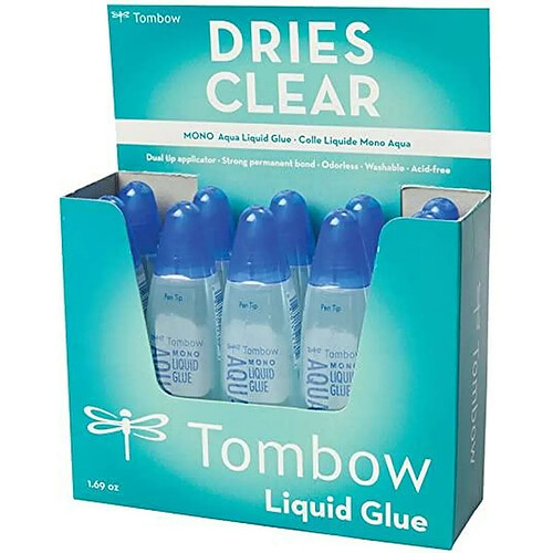 Colle Tombow Liquide Transparent 50 ml 10 Unités