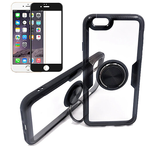 Kit Coque 3x1 Phonecare Clear Armor + Verre Trempé 5D Full Cover Iphone 6 / 6s