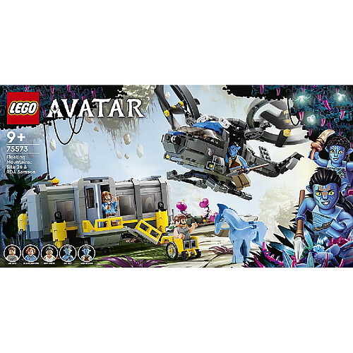 75573 Les montagnes flottantes : le secteur 26 et le samson rda LEGO® Avatar