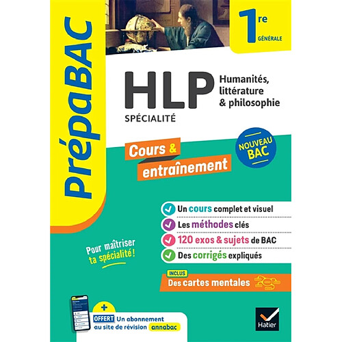 HLP, humanités, littérature & philosophie spécialité 1re générale : nouveau bac