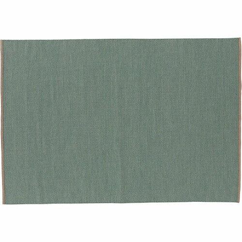 Venture Home Tapis en coton et laine vert olive Jaipur 300 x 200 cm.