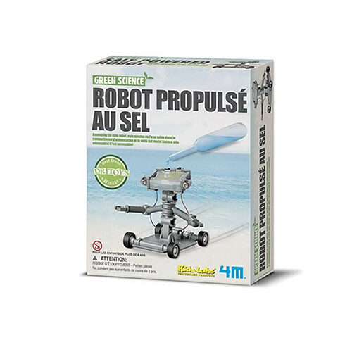 4M Coffret découverte de la science - Robot propulsé au sel