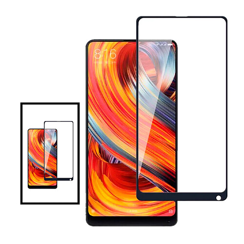 PHONECARE Kit 2 Film de Verre Trempé 5D Full Cover pour Xiaomi Mi Mix 2s