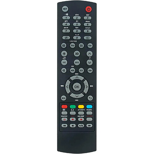 SANAG Gb067Wjsa Telecommande Remplacee Convient Pour Sharp Aquos Tv Lc-39Le651Ru Lc-39Le651V Lc-39Le650V Lc-39Le652E Lc-39Le652Ru Lc-50Le651E Lc-50Le651K Lc-50Le651Ru Lc-50Le651V Lc-50Le652Ru