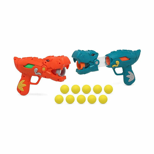 BigBuy Kids Pistolet lance balles Shock Dinosaur