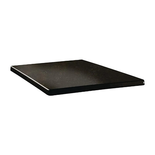 Topalit Plateau de table carré - 60 x 60 - Line Cyprus metal