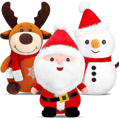 Universal 3 pcs Noël en peluche