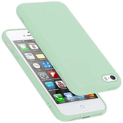 Cadorabo Coque iPhone 5 / 5S / SE 2016 Etui en Vert