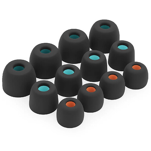 OKULI 12 x Écouteurs en Silicone Embouts d'oreilles pour Sony WF-1000XM5 Casque Écouteurs