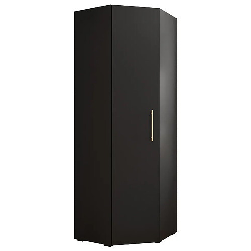 Abiks Meble Armoire Inova 3 236,7/81,7/81,7 (nero/d’oro)