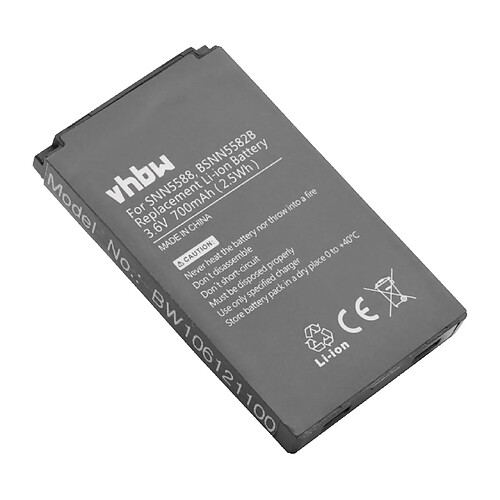 vhbw batterie compatible avec T-MOBILE Navigate smartphone (700mAh, 3,7V, Li-Ion)