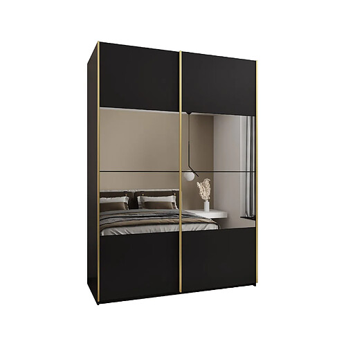 Abiks Meble Armoire à portes battantes Lux 4 245,5/180/64 2 portes