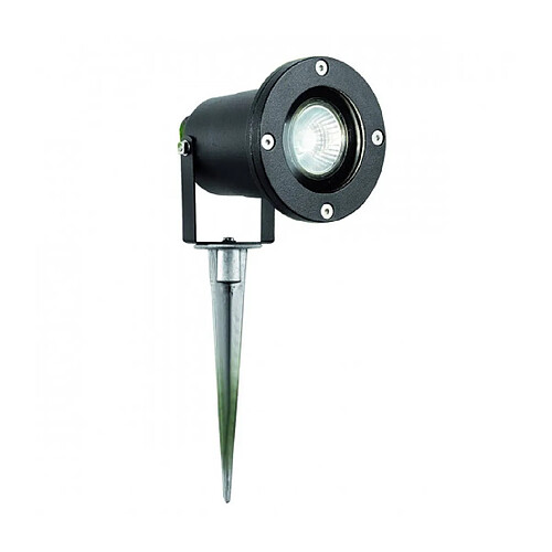 Searchlight Piquet de jardin Outdoor Aluminium Noir 1 ampoule 34cm