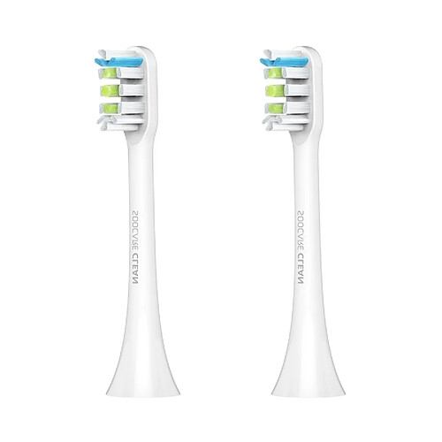 Wewoo Tête de brosse à dents pour Xiaomi Soocare Sonic à électrique HC7711W 2 PCS Général nettoyage têtes de de rechange