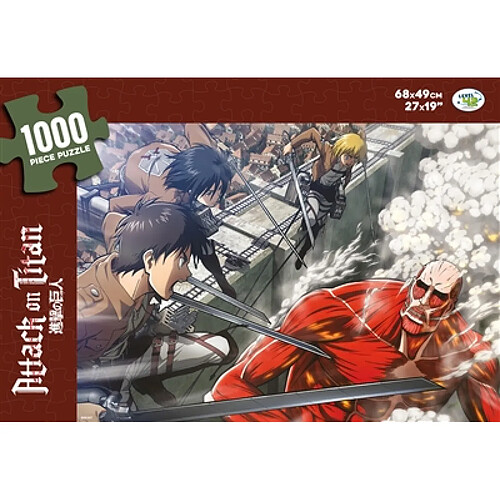 Attaque des titans : puzzle 1.000 pièces