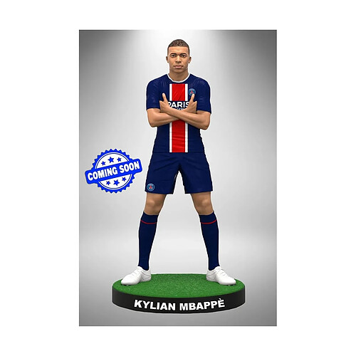 Creative Distribution Football's Finest - Statuette résine 1/3 Kylian Mbappe Paris Saint-Germain 60 cm