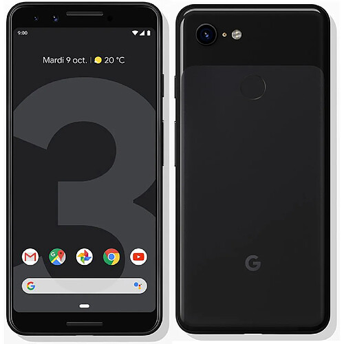 Google Pixel 3 - 128 Go - Noir