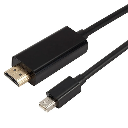 Wewoo Câble de conversion mini HDMI vers HDMI HD HDMIlongueur du câble 1,8 m