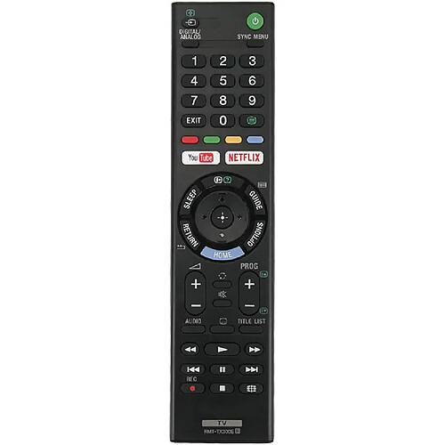 SANAG Sony Bravia Rmt-Tx300E Telecommande De Rechange Pour Tv Sony Avec Boutons Netflix Et You Tube