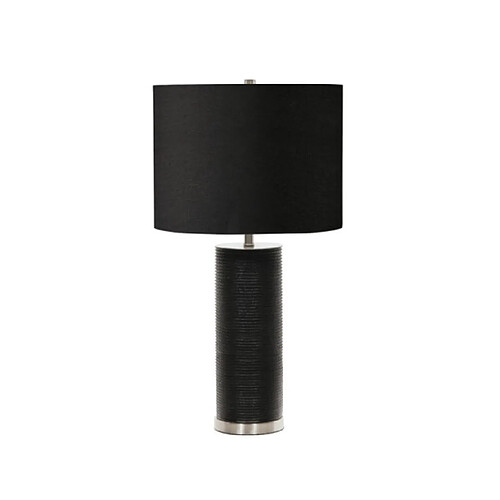 Elstead Lighting Lampe de table Ripple Porcelaine Noir