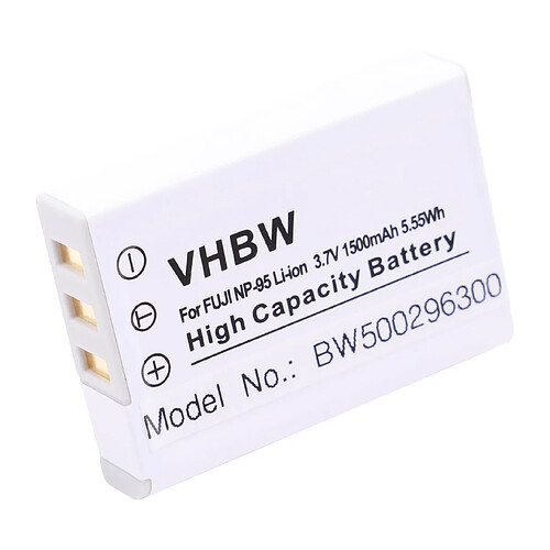 Batterie vhbw de caméra pour Fujifilm Real 3D W1 comme Fuji NP-95, Ricoh DB-90.