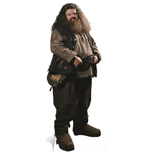 Star Cutouts Mini Figurine en carton Rubeus Hagrid en habit ville Film Harry Potter 91 CM