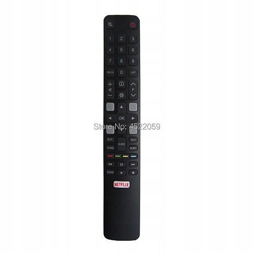 GUPBOO Télécommande Universelle de Rechange Pour RCA TCL HITACHI Smart TV 43P20US 50P20US 55P20